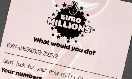 EuroMillions Jackpot Ticket