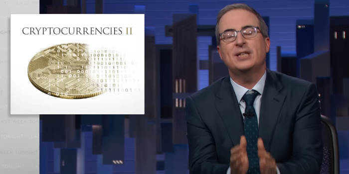 John Oliver Compares Crypto to Casino and Ponzi Scheme