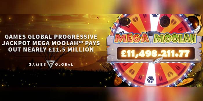 Games Global’s Mega Moolah Game Awards $15.6M Jackpot