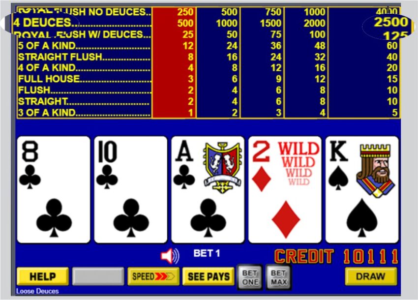 Do casinos limit deuces in some games?