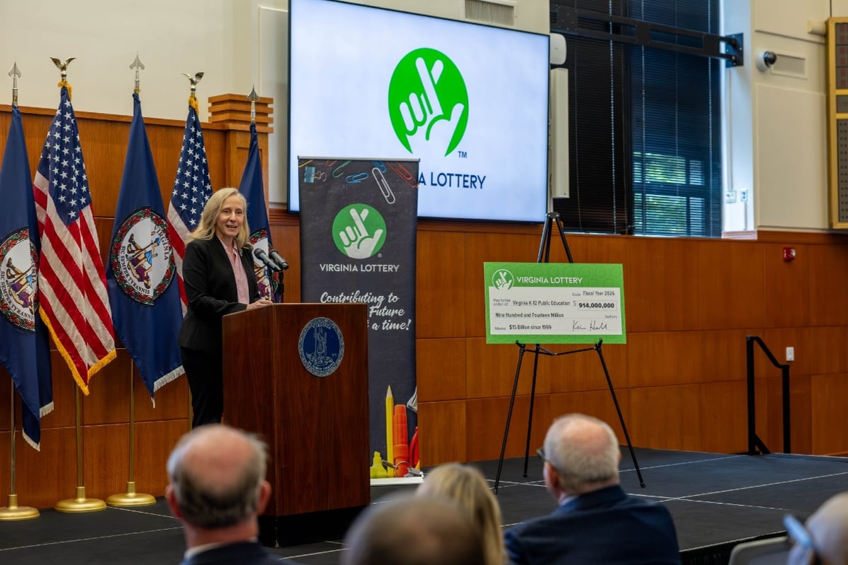 Virginia Lottery Hits $914M Jackpot With Record Fiscal 2026 Sales