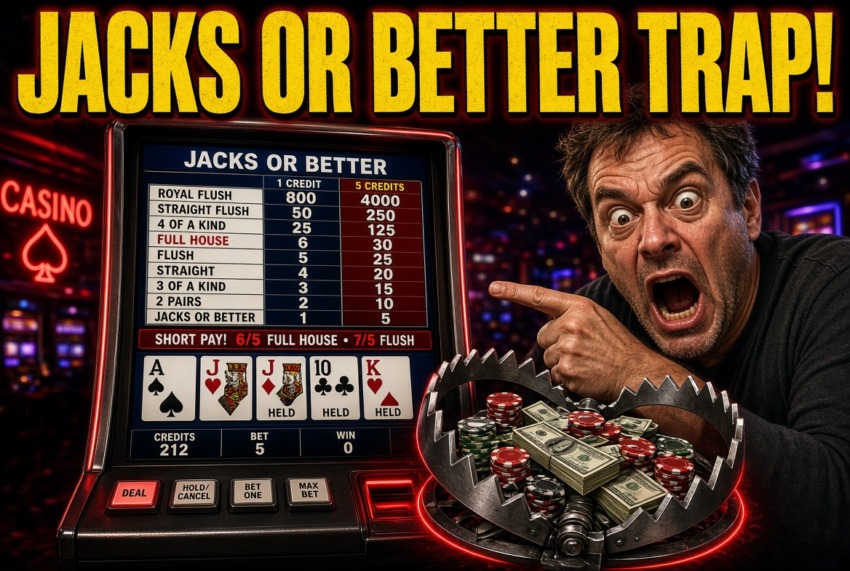 Jacks or Better Video Poker Tr5ap