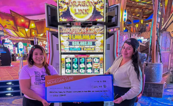 Dragon Link winner Mohegan Sun in Uncasville