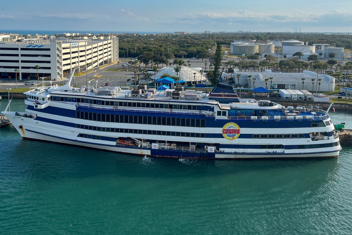 Victory Casino Cruise Ship Extended Dry Dock Anchored by Alleged $791K Debt